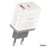 Sieťová nabíjačka Quick Charge GaN 30W USB-A + USB-C AMiO-04286