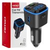 FM transmitter 1×USB-A 2×USB-C 12/24V AMiO-04651