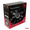 Puklice Royal 16” čierna sada 4ks COLOR BOX