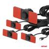 Parkovací asistent MAX LED 4-senzorové čierne vnútorné 16,5mm