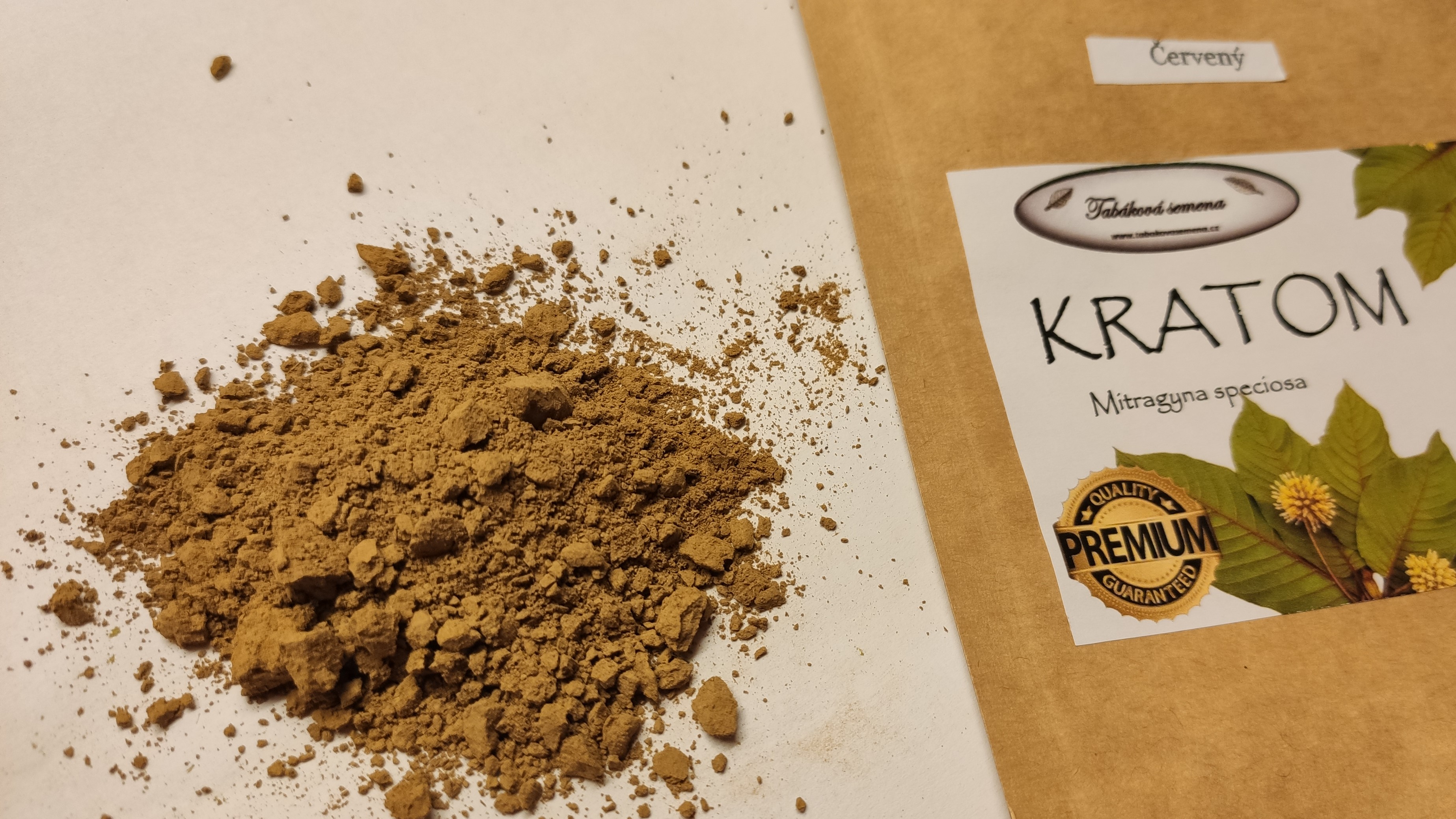 Kratom - červený Hmotnost: 10 g