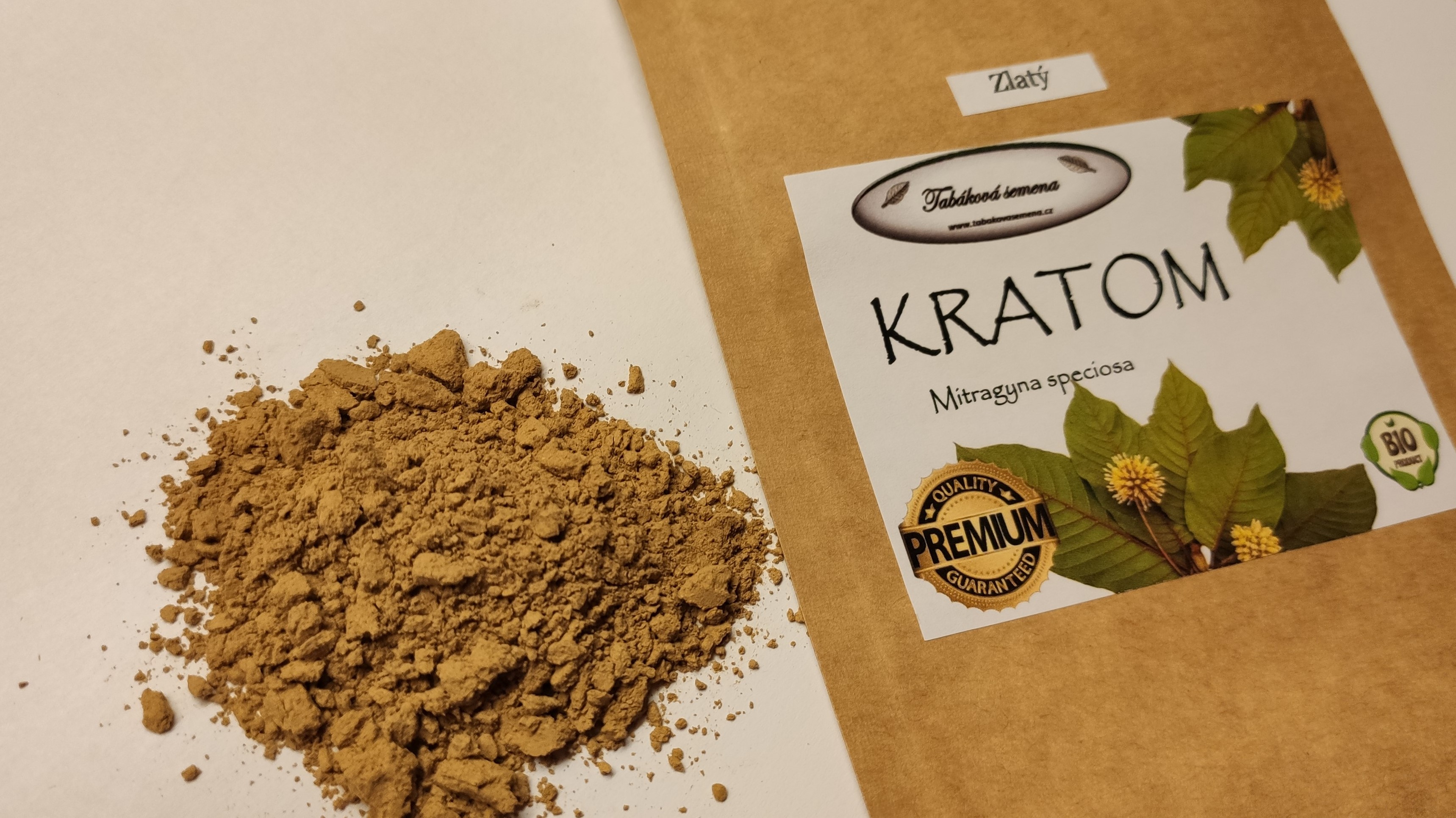 Kratom - zlatý Hmotnost: 250 g