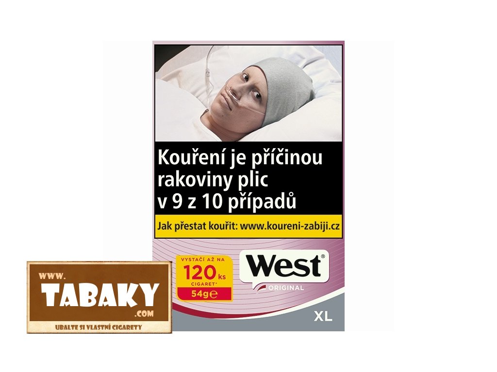 WEST RED 54g (MOC 325Kč) - www.TABAKY.com