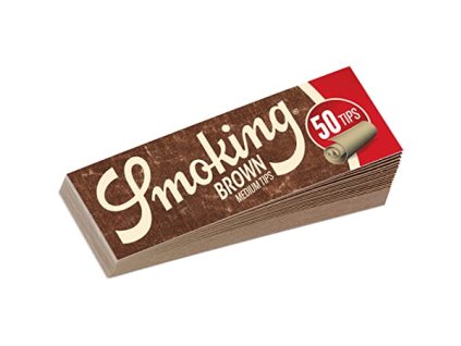 Trhací filtry Smoking Brown Tips Natural