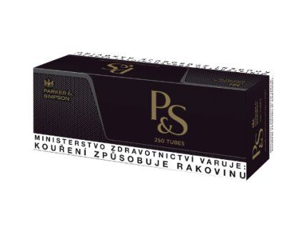 Cigaretové dutinky P&S black 250ks