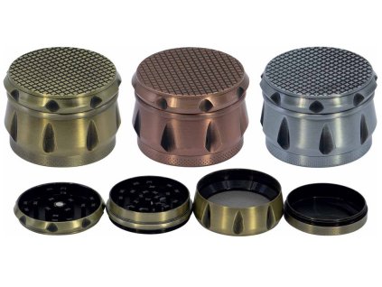 Drtička kovová 4-dílná METAL - ∅6cm