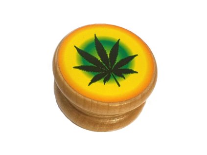 Drtička dřevěná 2-dílná - Ø5cm WEED 03