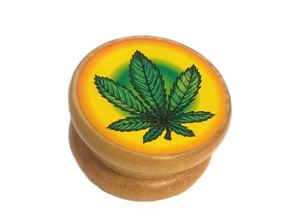 Drtička dřevěná 2-dílná - Ø5cm WEED 06