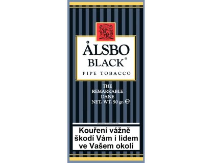 Dýmkový tabák Alsbo Black 40g
