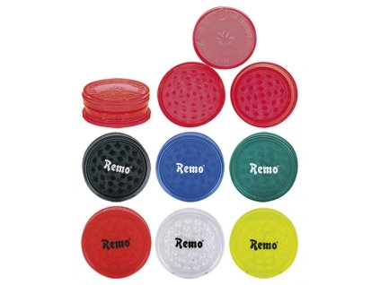 Magnetická 3-dílná plastová drtička REMO ∅4cm (Vzor 01)