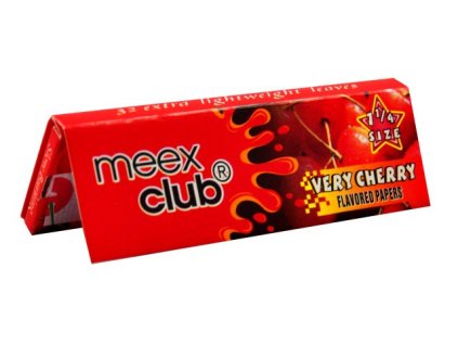 meex club very cherry cigaretove papirky