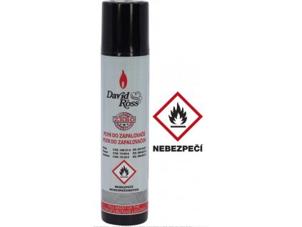 Plyn do zapalovačů David Ross 90 ml