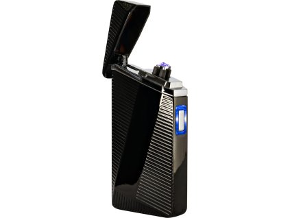 Dárkový zapalovač USB Formula Crocodile Double Arc Black