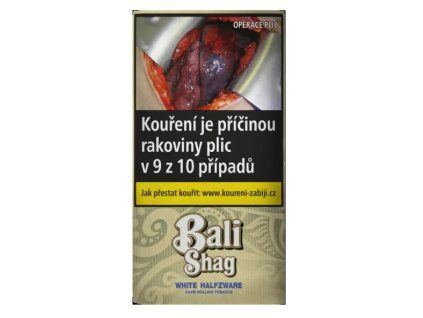 BALI Shag White Halfzware 30g (MOC 235,-)