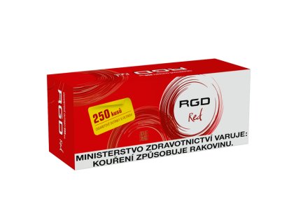 Dutinky RGD Red 250ks