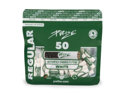 32290 4 purize white 50er pack regular size 9mm aktivkohlefilter