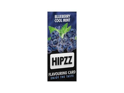 31075 hipzz blueberry cool mint blaubeere kuehle minze aroma card 20er box