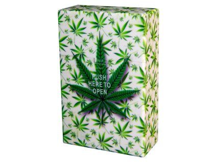 Cigaretové pouzdro s auto otevíráním HEMP 04