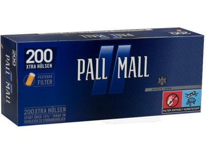 Dutinky EXTRA PALL MALL Blue 200ks - filtr 24mm!