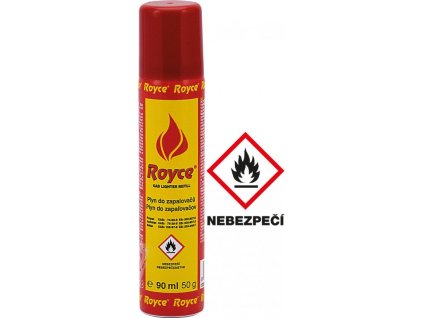 Plyn do zapalovačů Royce 90ml