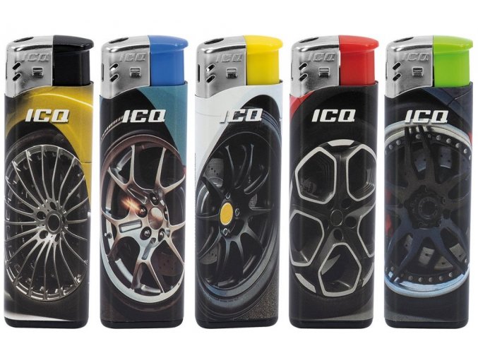 Jednorázový zapalovač ICQ Wheels
