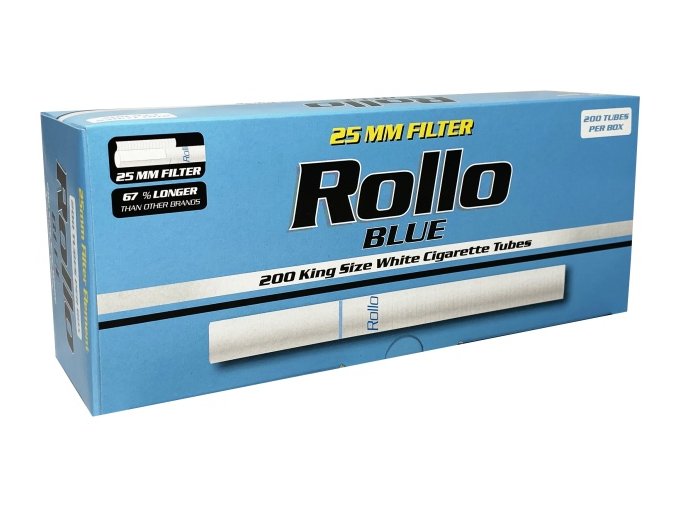 Dutinky ROLLO BLUE 200ks - 25mm filtr