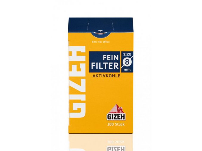 gizeh fine filters active charcoal 8mm 10 boxes each 100 filters 2