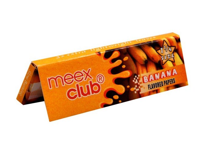 meex club banan cigaretove papirky