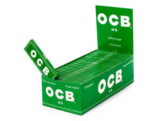 pol pl Bibulki OCB Green No 8 krotkie 3346 2