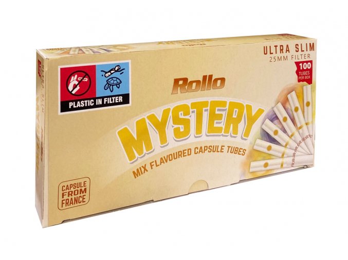 Práskací Ultra SLIM dutinky ROLLO Mystery 100ks