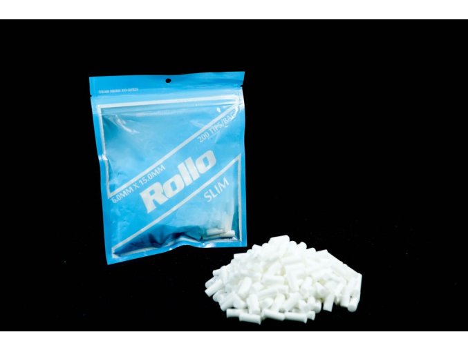 ROLLO BLUE ULTRA SLIM 6mm x 15mm 200 tips bag 1024x683