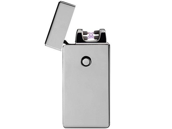 Dárkový plazmový USB zapalovač Formula Arc Silver