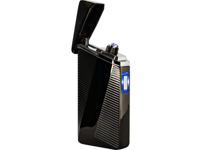 Dárkový zapalovač USB Formula Crocodile Double Arc Black