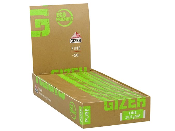 gizeh pure fine zigarettenpapier 25 hefte a 50 blatt~3