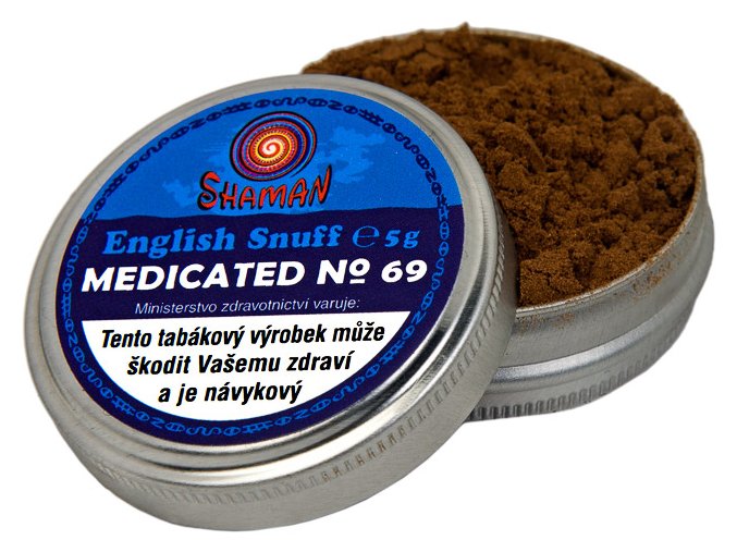 English Snuff Medicated No.69 5g (doporučuji)