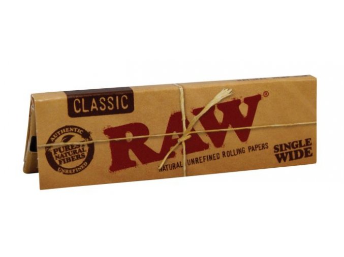 9286 papirky raw classic single wide