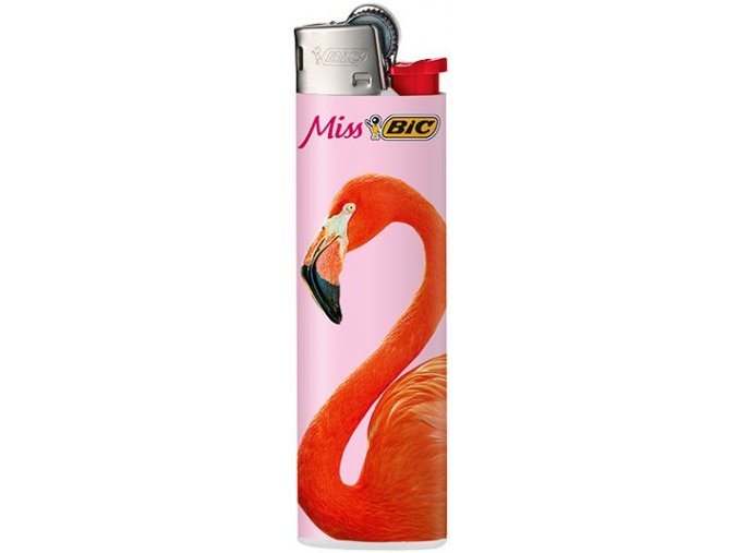 Zapalovač BIC MISS SLIM FLAMINGOS 04 - www.TABAKY.com