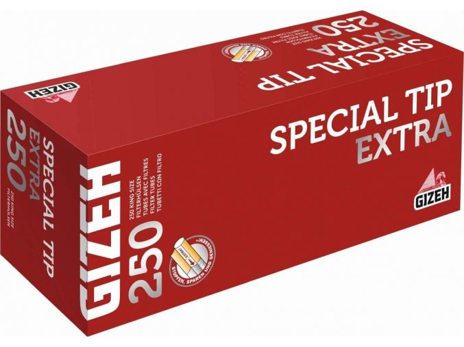 Gizeh Special Tip Extra 250 - filtr 24mm! (QUALITY of GERMANY)