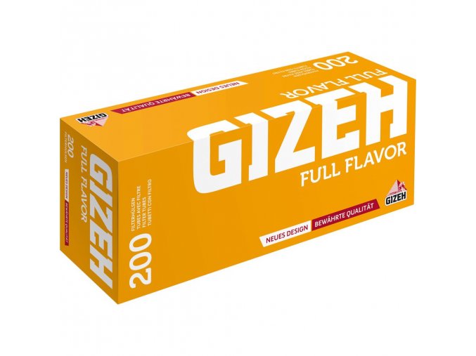 gizeh full flavor filter tubes box of 200