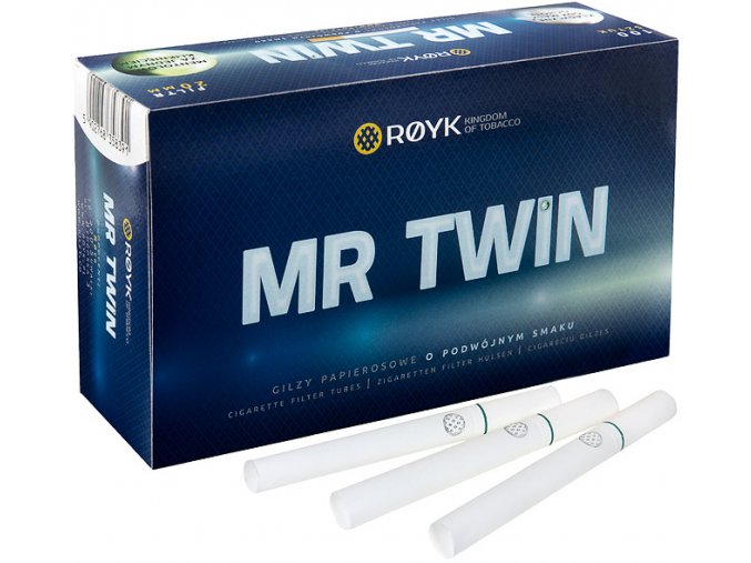 Práskací dutinky MR TWIN MENTHOL 100ks