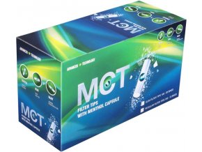 BOX (20x) - Práskací SLIM filtry MCT MENTHOL 6mm 100ks