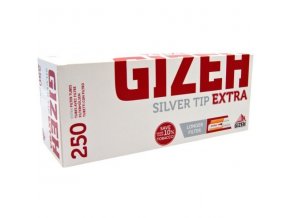 Dutinky GIZEH Silver Tip Extra 250ks