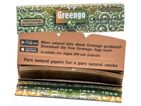 22100 cigaretove papirky greengo ks slim filtry