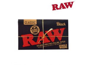 22863 papirky raw black sw double