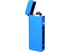 Dárkový plazmový USB zapalovač Formula Arc modrý