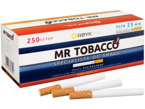 Dutinky Mr Tobacco 250ks - filtr 25mm