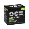ocb filter slim activ tips active charcoal 7mm 50 pieces