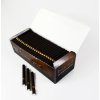 invictus brown dunkle filterhuelsen mit goldring 24mm langfilter 200er box 5 boxen 1 ve~2