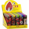 Plnitelný zapalovač ICQ Strawberry (Vzor 01)
