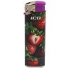 Plnitelný zapalovač ICQ Strawberry (Vzor 01)